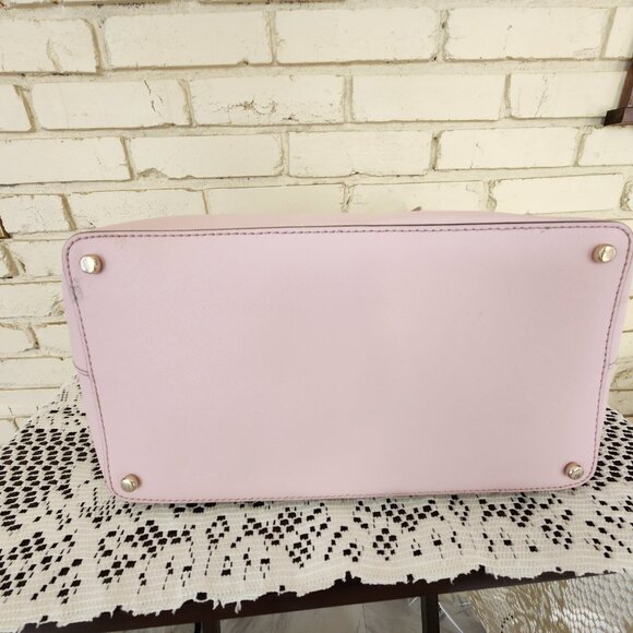 Kate Spade NY Harmony Pink Leather Shoulder Bag Tote Purse Large main image 7
